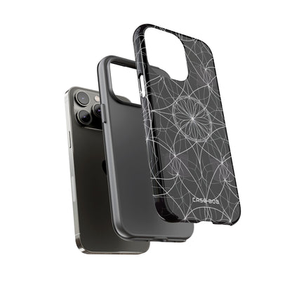 Radiant Petal Orbit iPhone 14 Pro Max Case - Tough