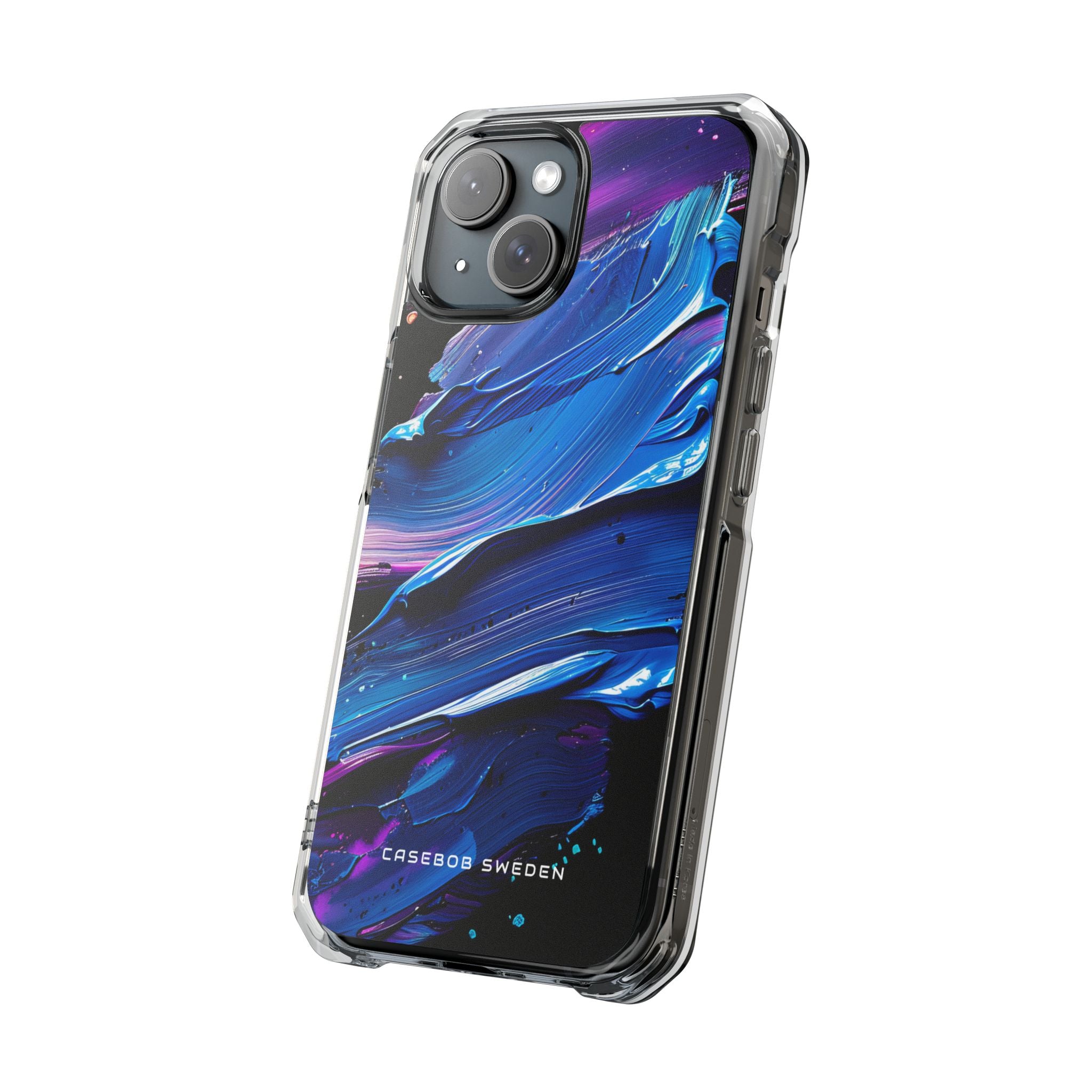 Ethereal Energy Flow iPhone 15 - Clear Impact Phone Case