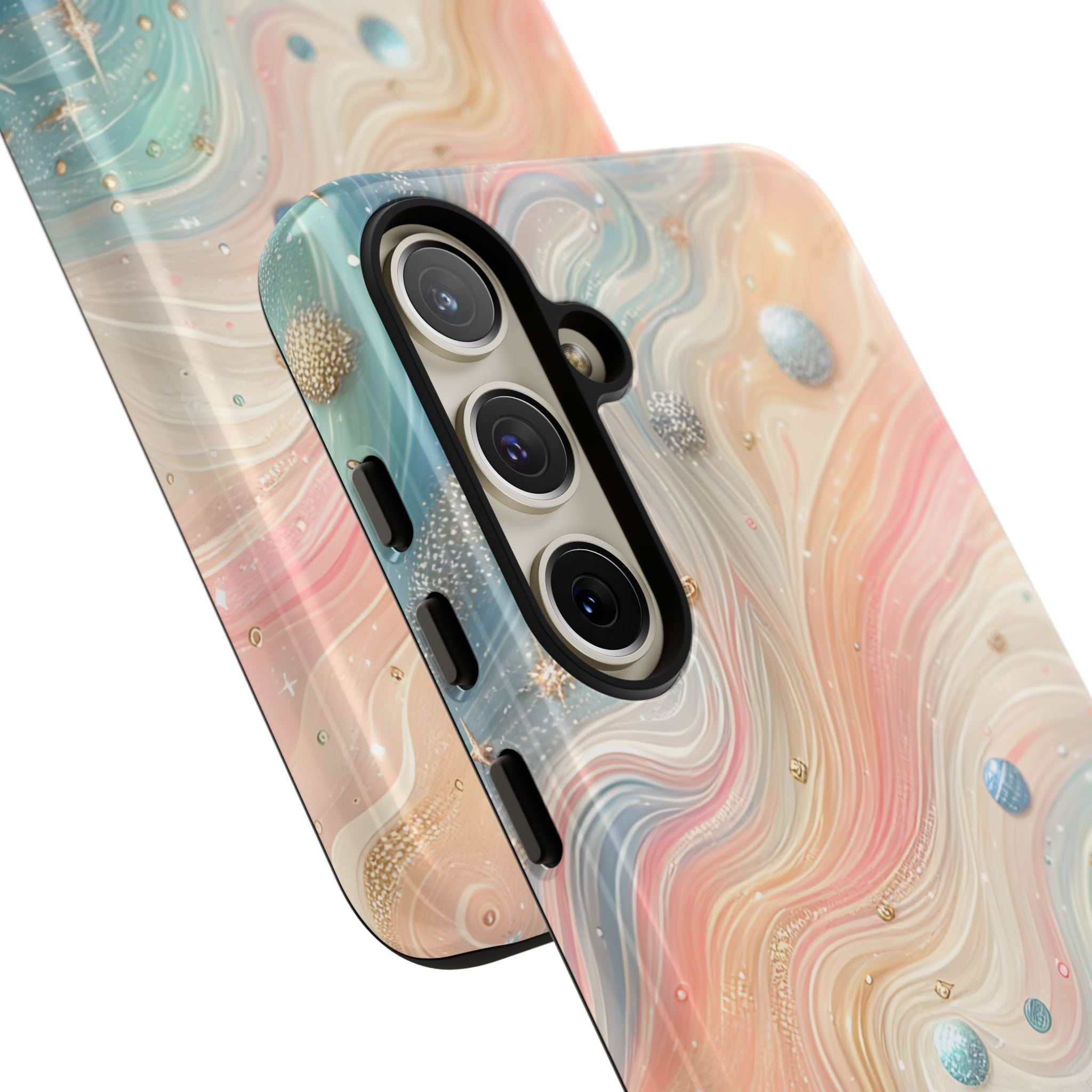 Iridescent Swirls Samsung S24 Plus Case - Tough