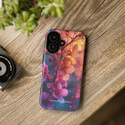 Surreal Flower Harmony iPhone 16 - Tough Phone Case