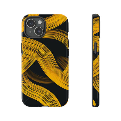 Golden Line Sleekness - Protective Phone Case