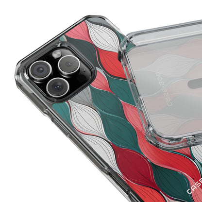 Leaf Cascade Teal iPhone 16 Pro Max Case - Impact