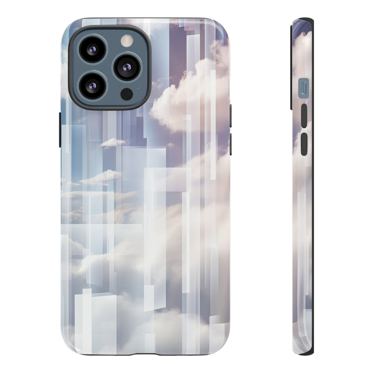 Cloudscape Gradient: Computing Elegance - Protective Phone Case