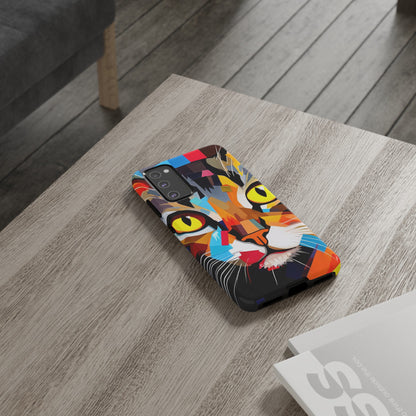 Abstract Kitty Palette - Protective Phone Case