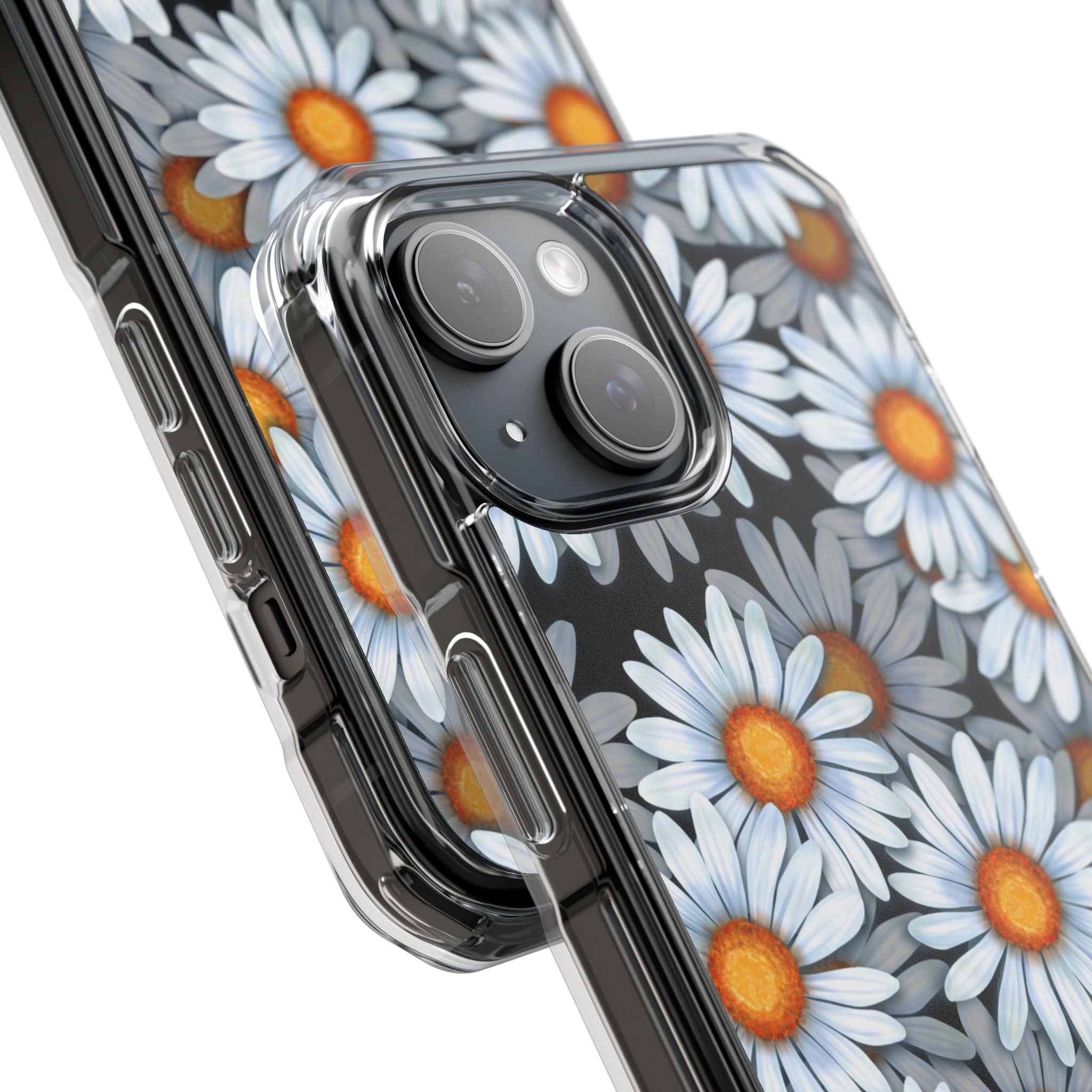 Daisies In Contrast iPhone Case - Impact