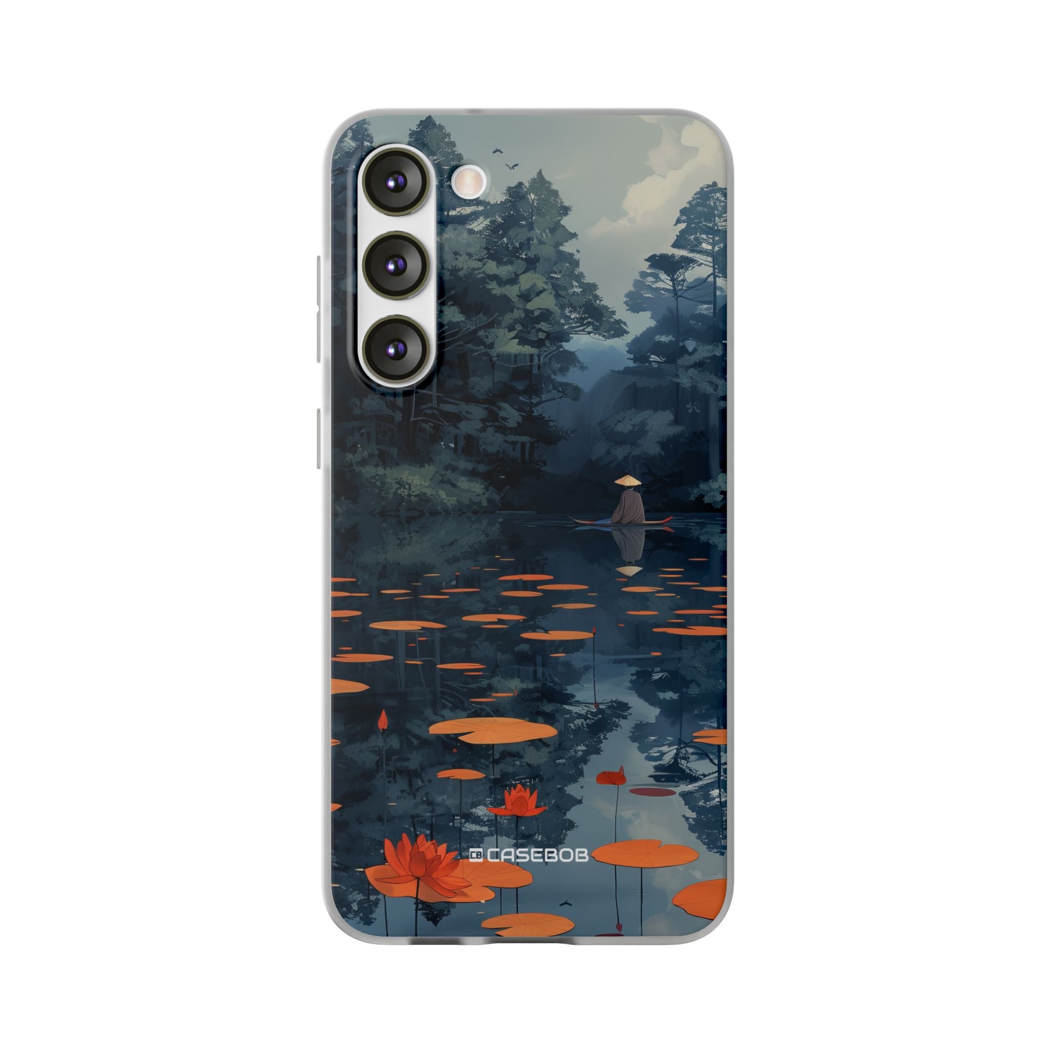 Tranquil Lotus Serenity | Flexible Phone Case for Samsung Galaxy