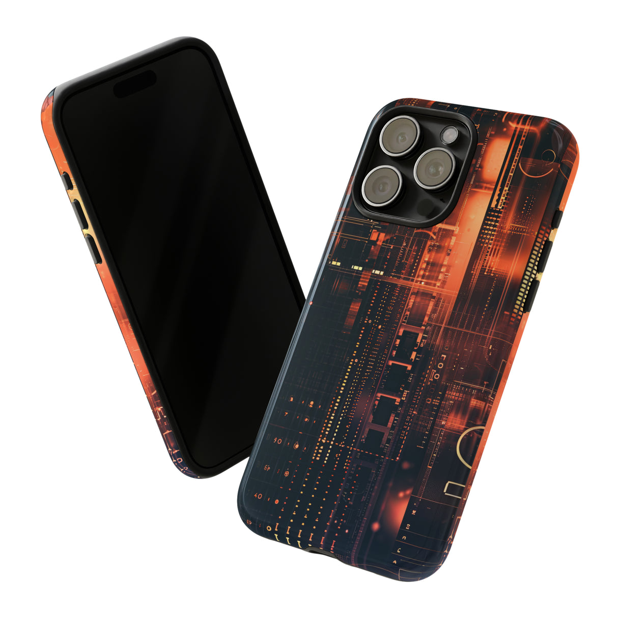 FuturTech Glare: Innovation Gradient - Protective Phone Case