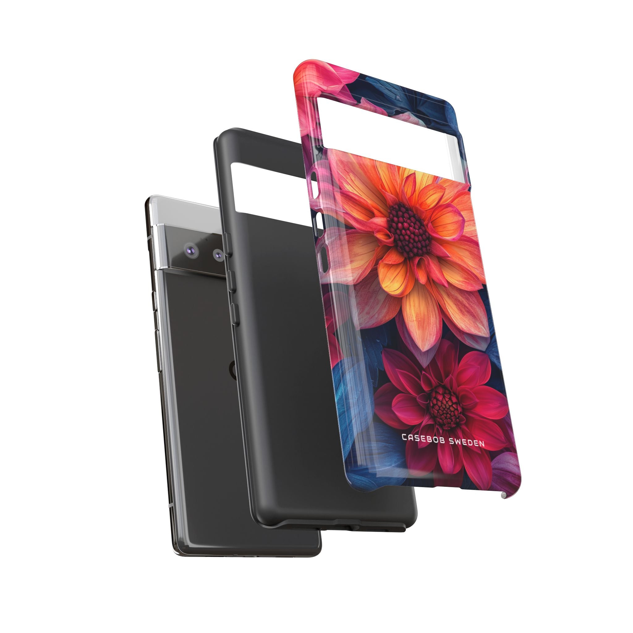 Fiery Bloom Harmony Google Pixel 6 - Tough Phone Case