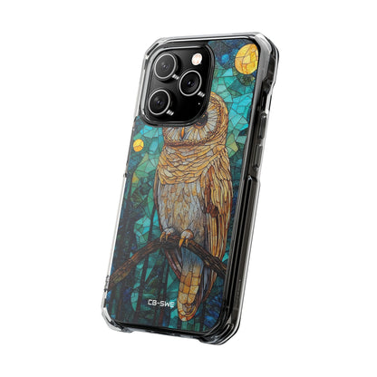 Celestial Owl Gaze iPhone Case - Impact