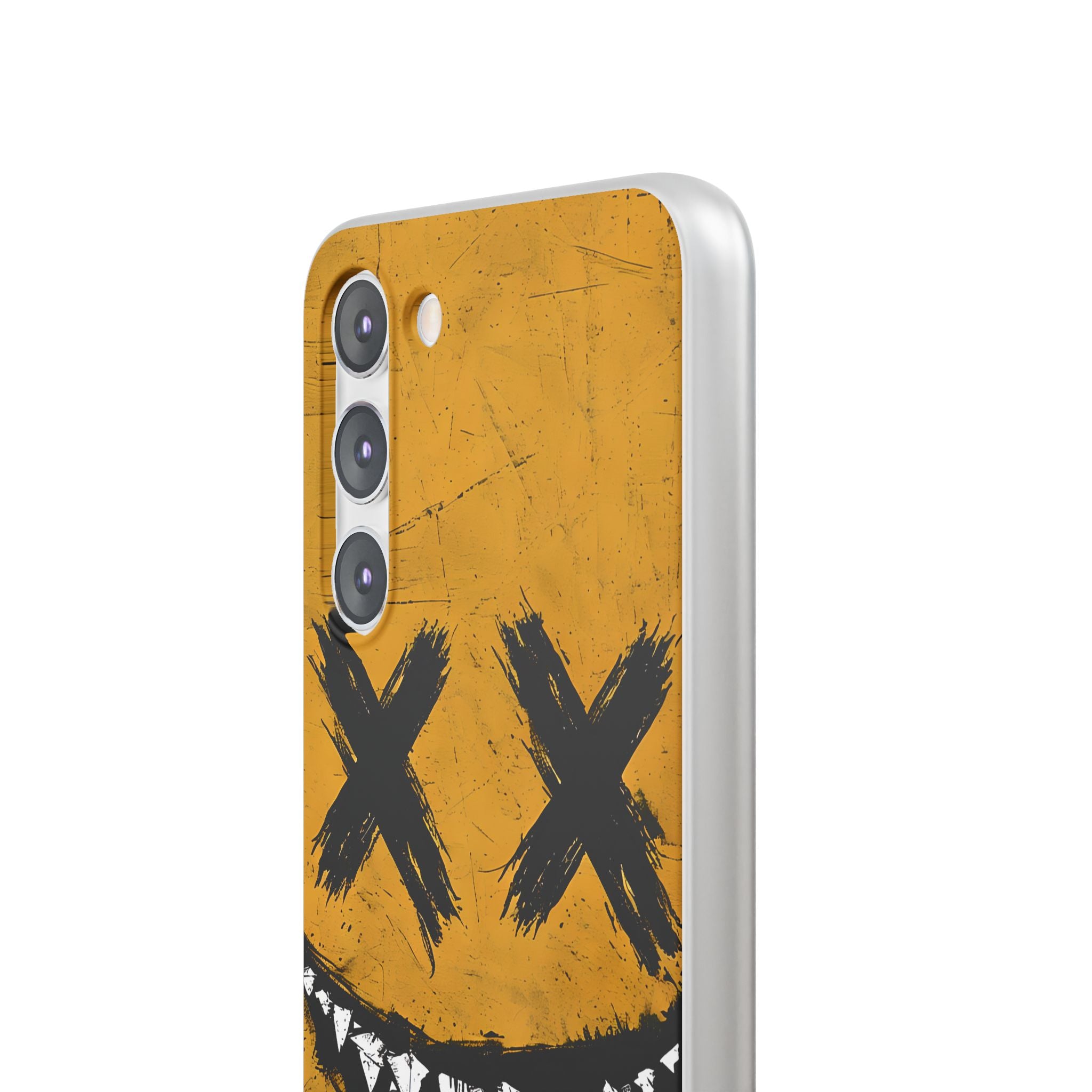 Jagged Smile Yellow Samsung S23 Plus Case - Soft
