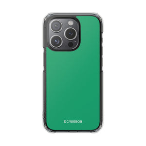 Crayola Green | Phone Case for iPhone (Clear Impact Case - Magnetic)