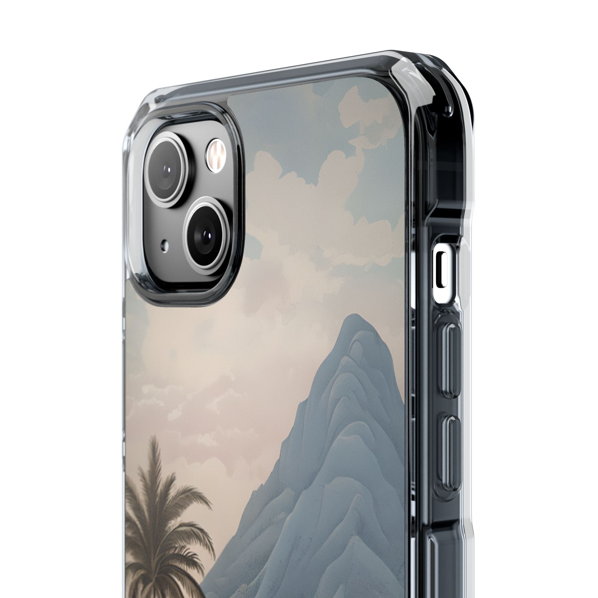 Serene Mountain Oasis iPhone Case - Impact