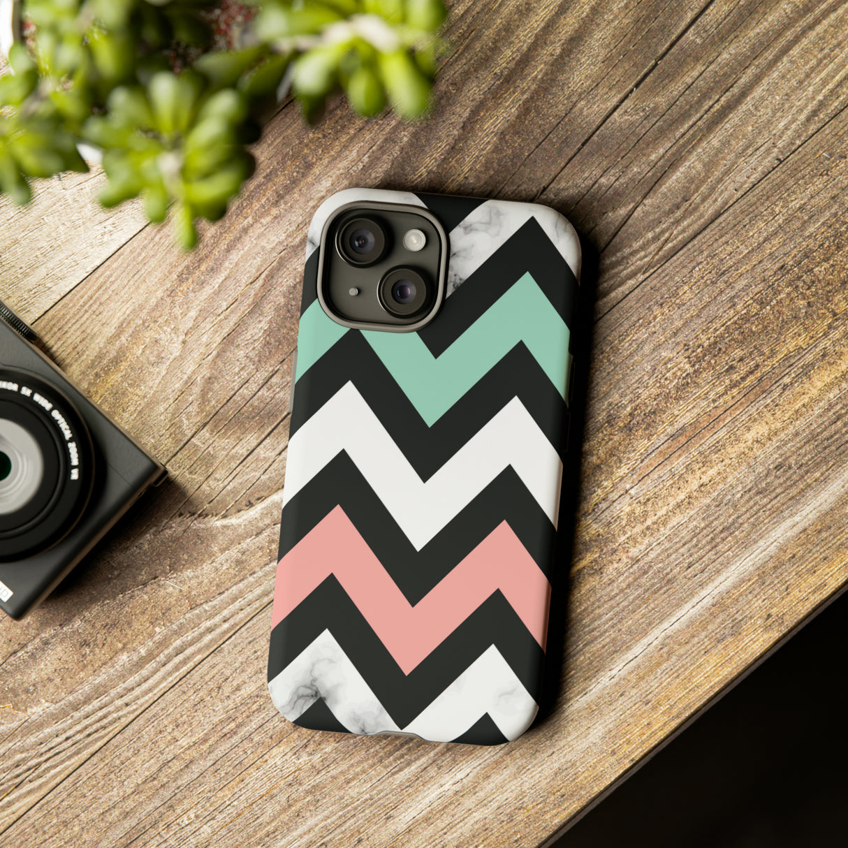 Chevron Shapes - Protective Phone Case