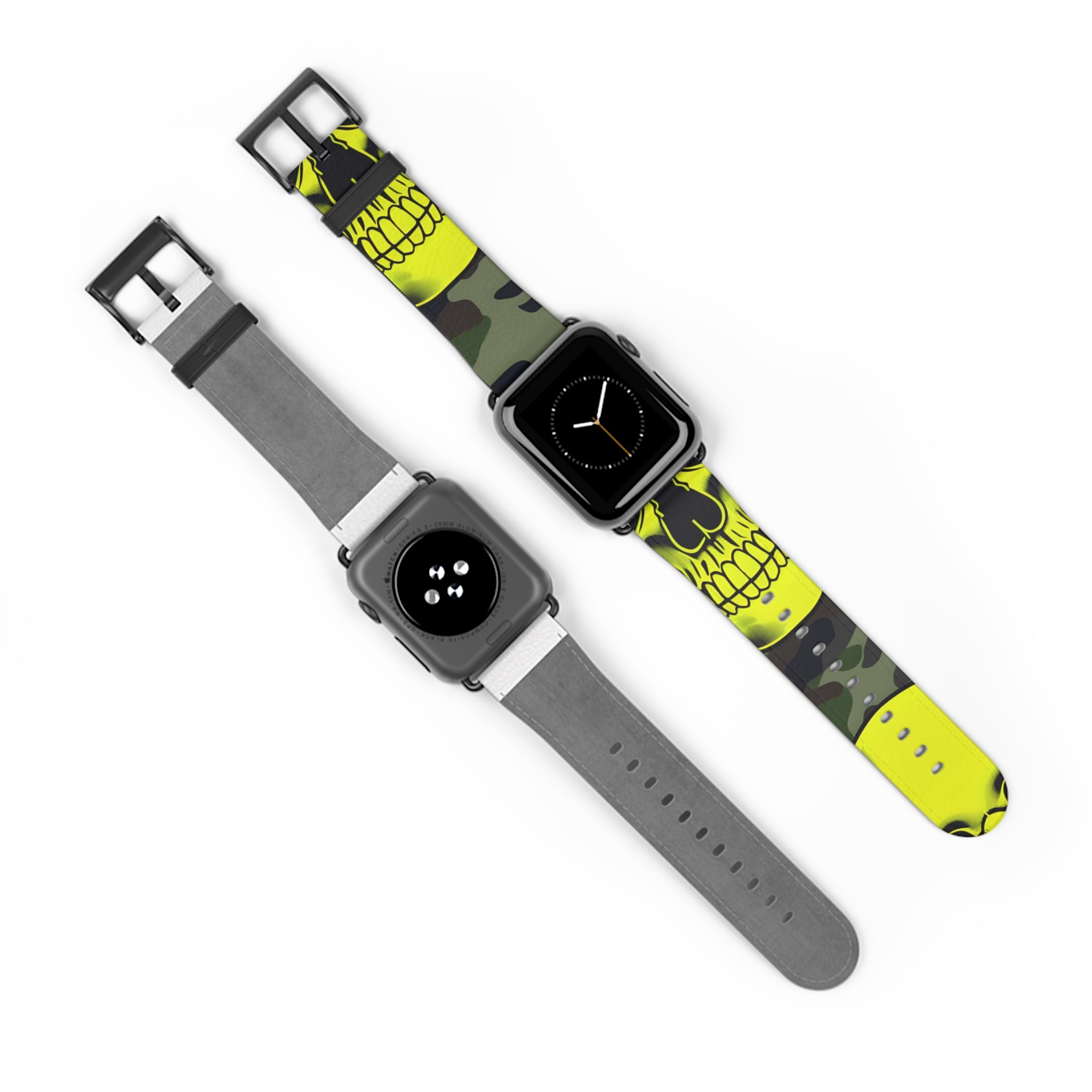 Neon Skull Camo - Watch Band