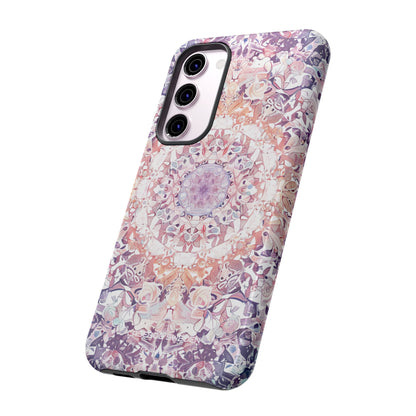 Purple Pink Mandala - Tough Samsung S23 Phone Case