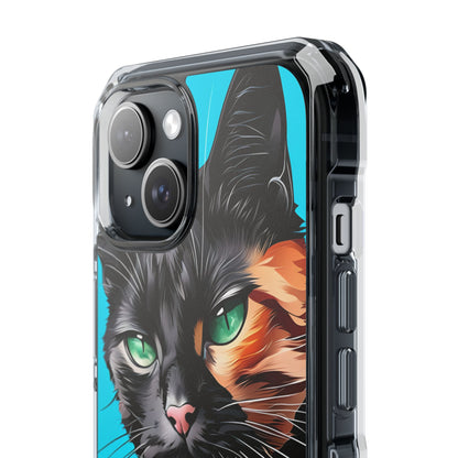 Curious Cat Stare iPhone Case - Impact