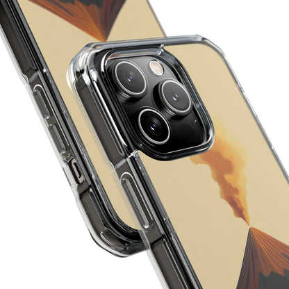 Volcano Erupts Brightly iPhone Case - Impact