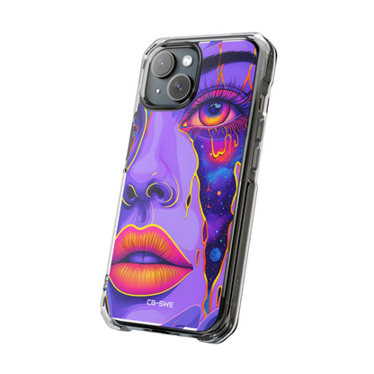 Cosmic Dreamscape Eye iPhone Case - Impact
