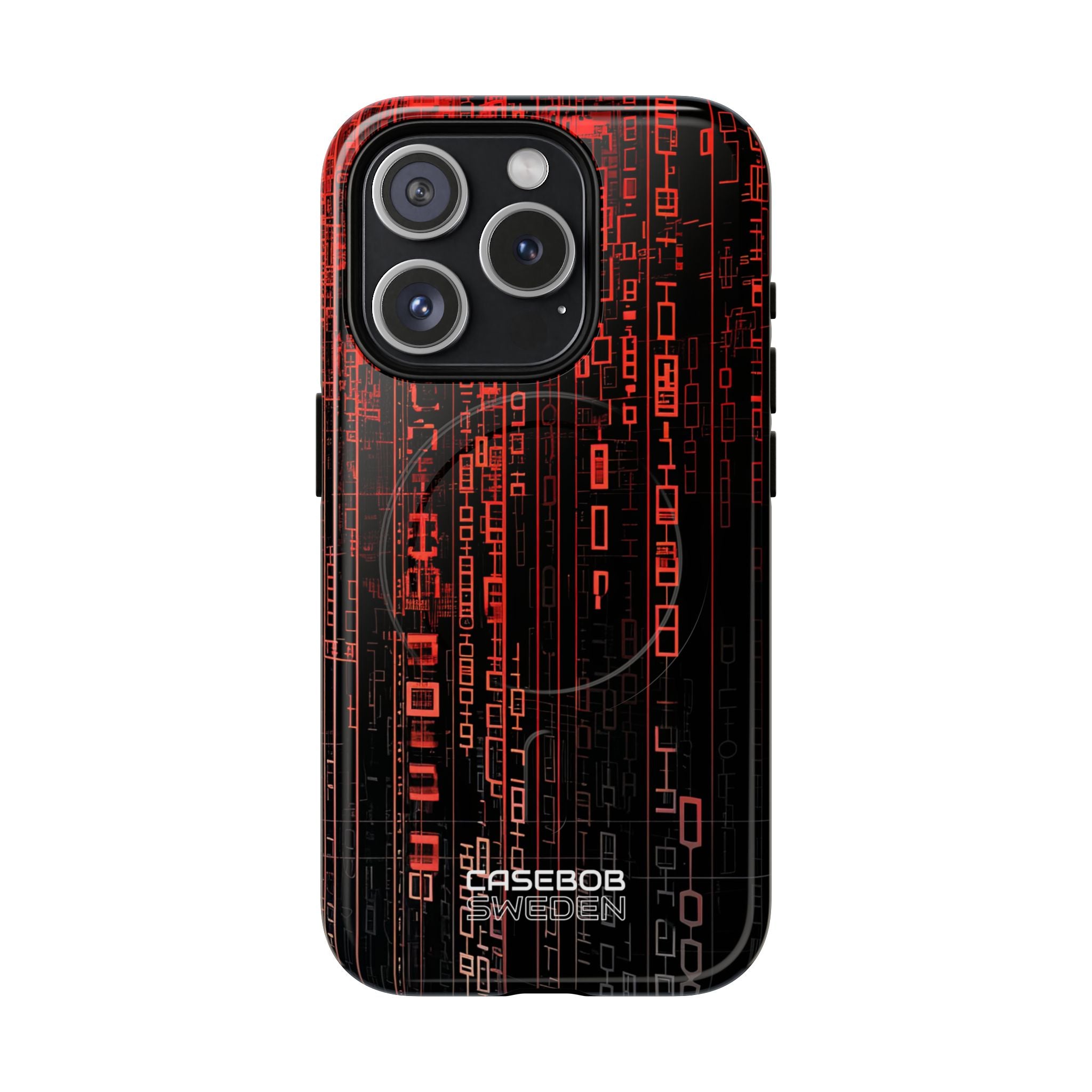 Neon Circuit Dreams iPhone 15 - Tough+