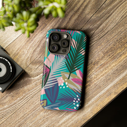 Tropical Leaf Loki - Protective Phone Case