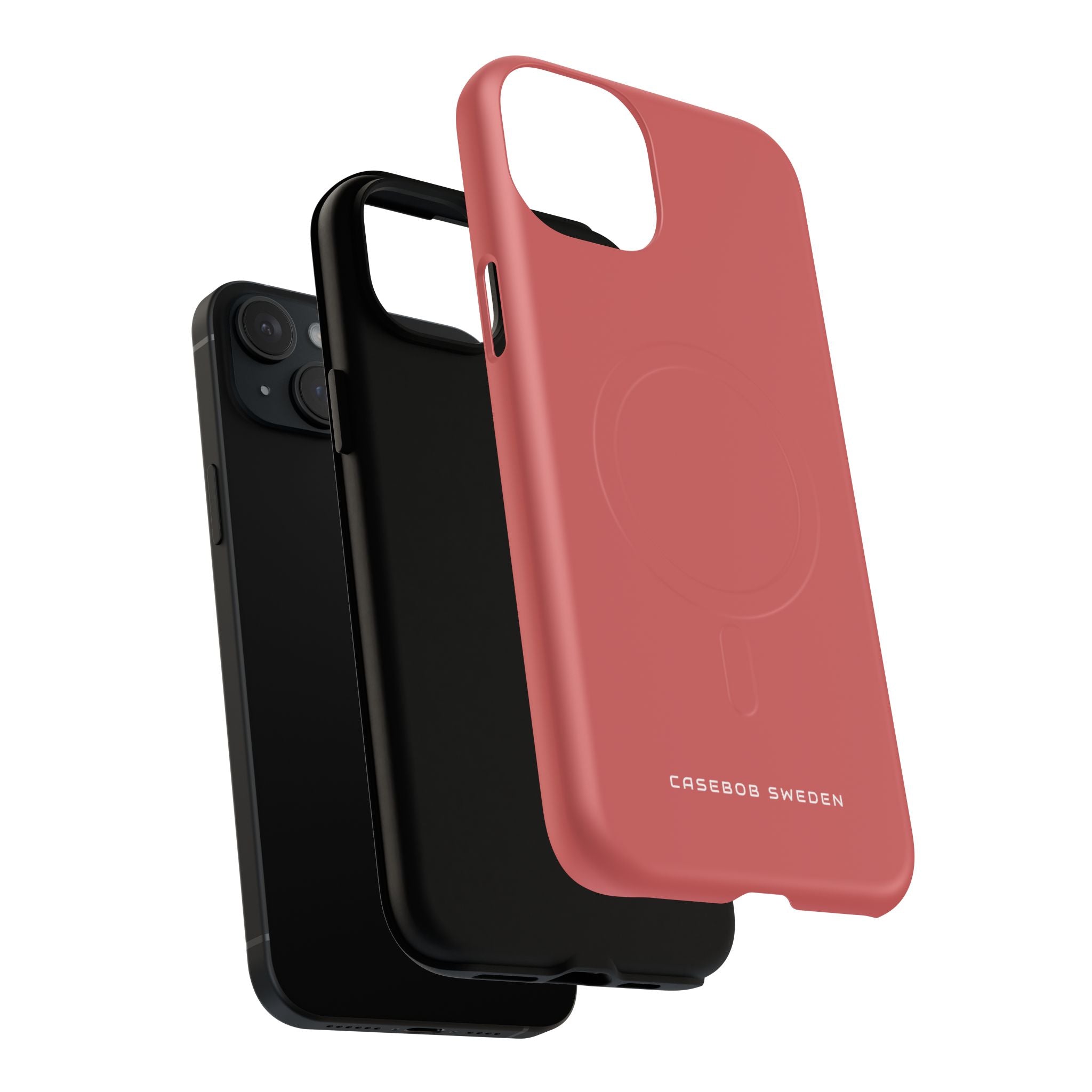 Indian Red iPhone 15 | Tough+ Phone Case