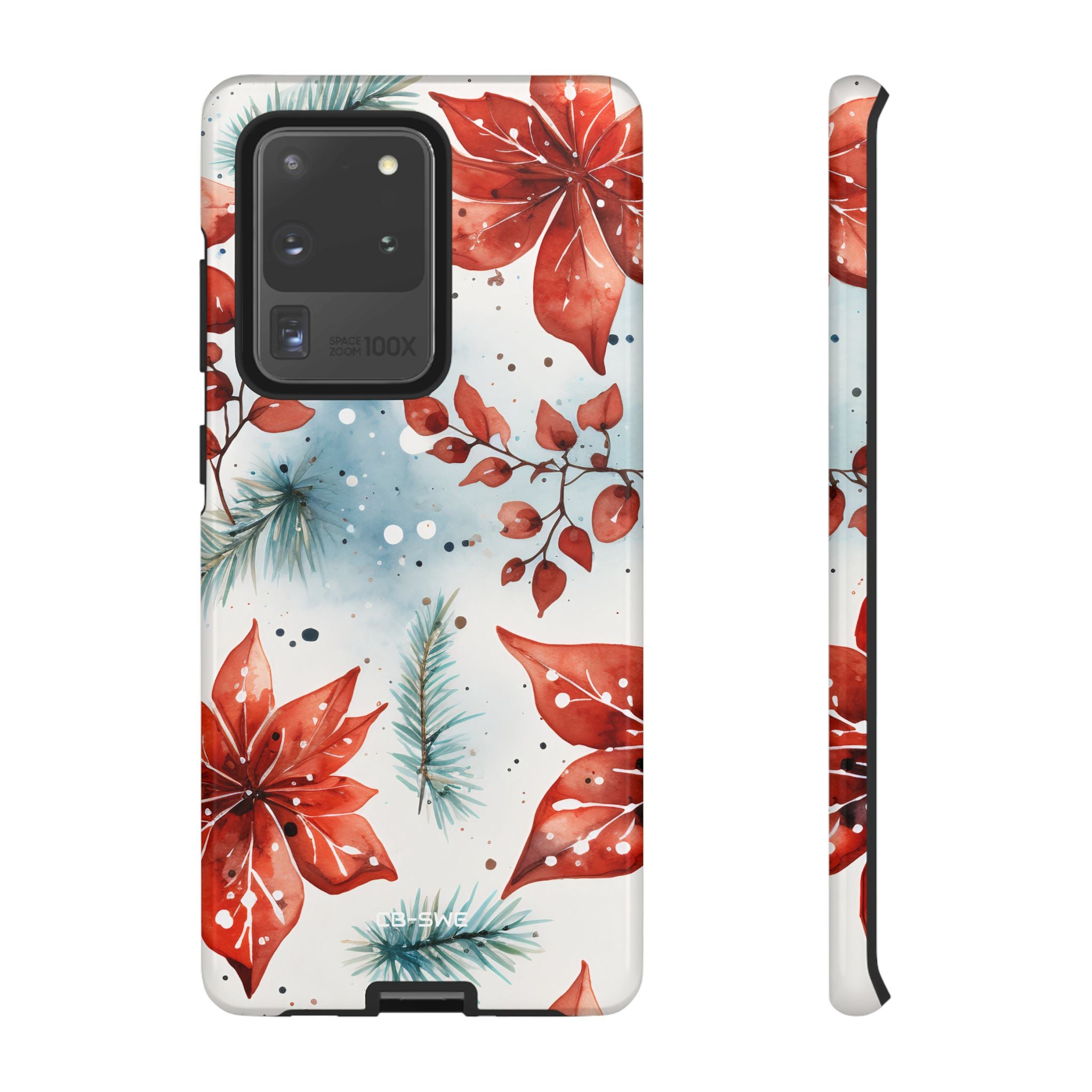 Poinsettias Bloom Bright - Samsung Case