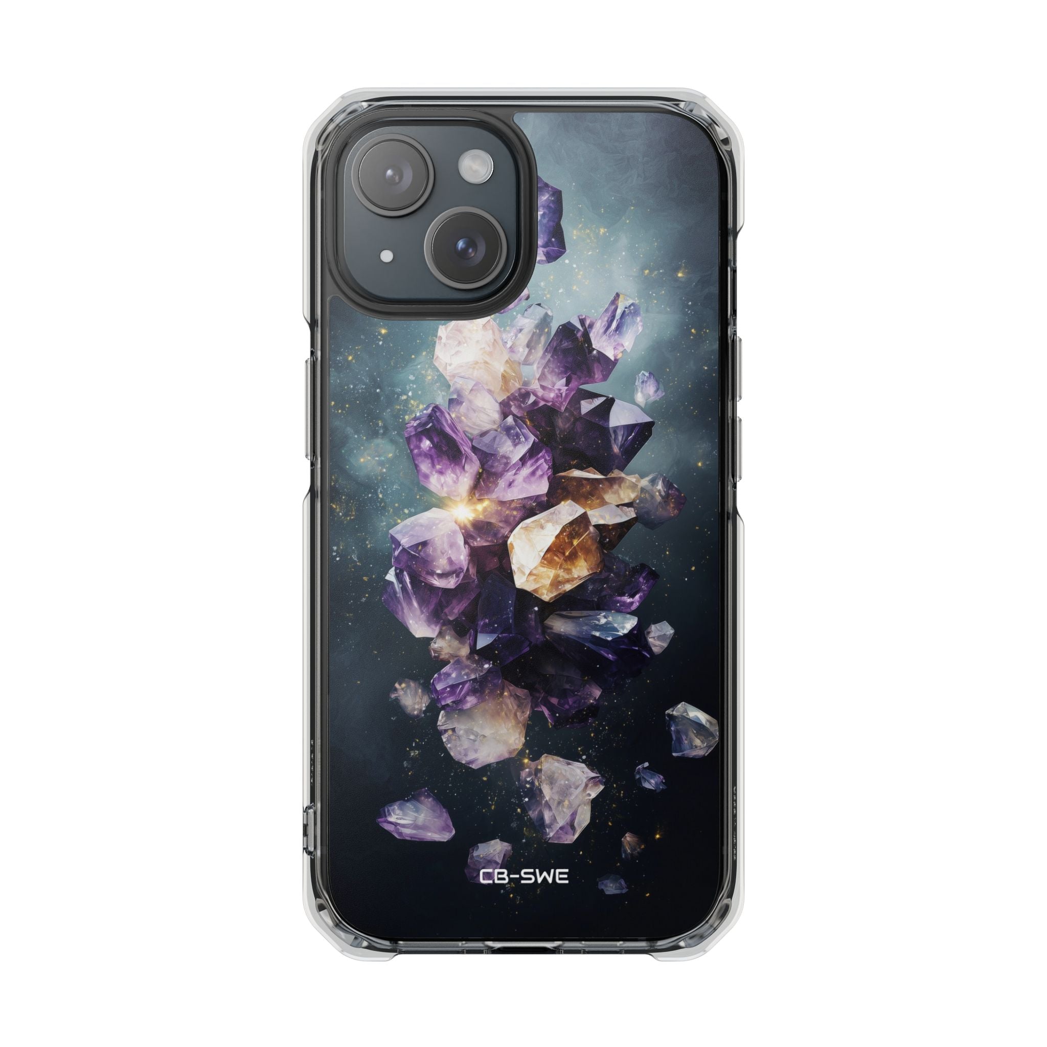 Crystal Forms Emerge iPhone Case - Impact