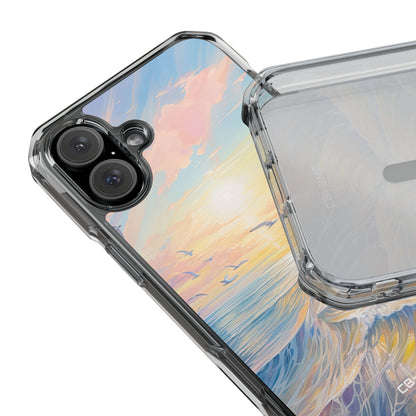 Gentle Waves Embrace iPhone Case - Impact