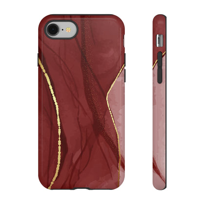 Dark Red - Protective Phone Case