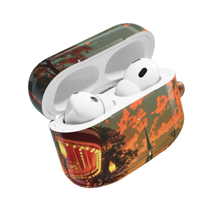 Crimson Classic Glow - AirPods Case
