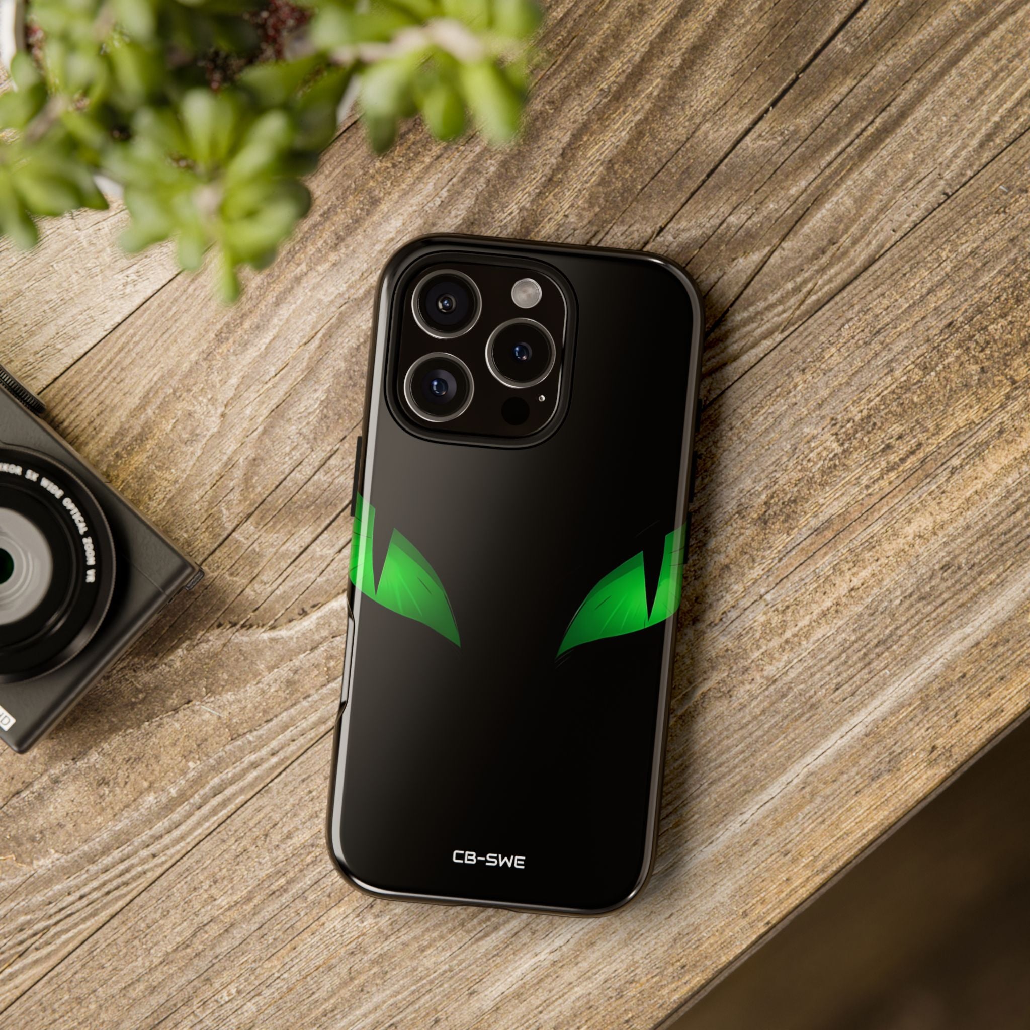 Mystical Green Gaze - iPhone Case