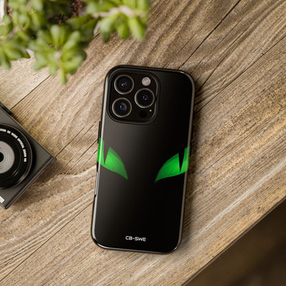 Mystical Green Gaze - iPhone Case
