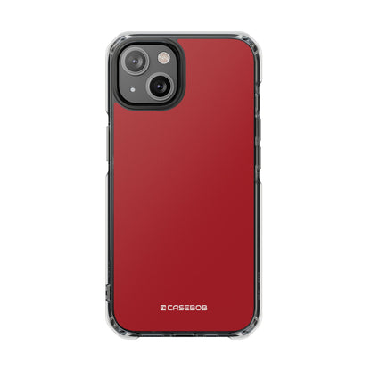 Upsdell Red - Clear Impact Case for iPhone