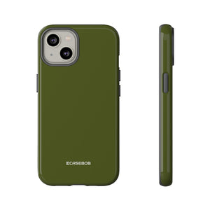 Army Green Phone Case - Protectve