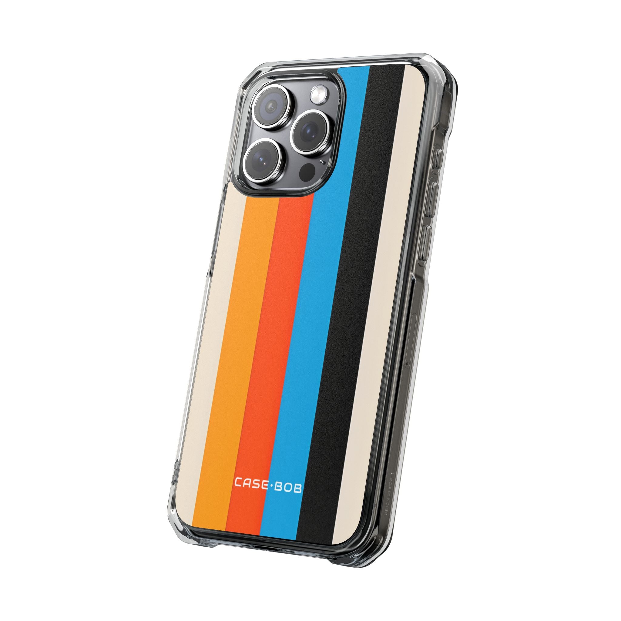 Vivid Stripe Harmony iPhone 15 Pro Max Case - Impact