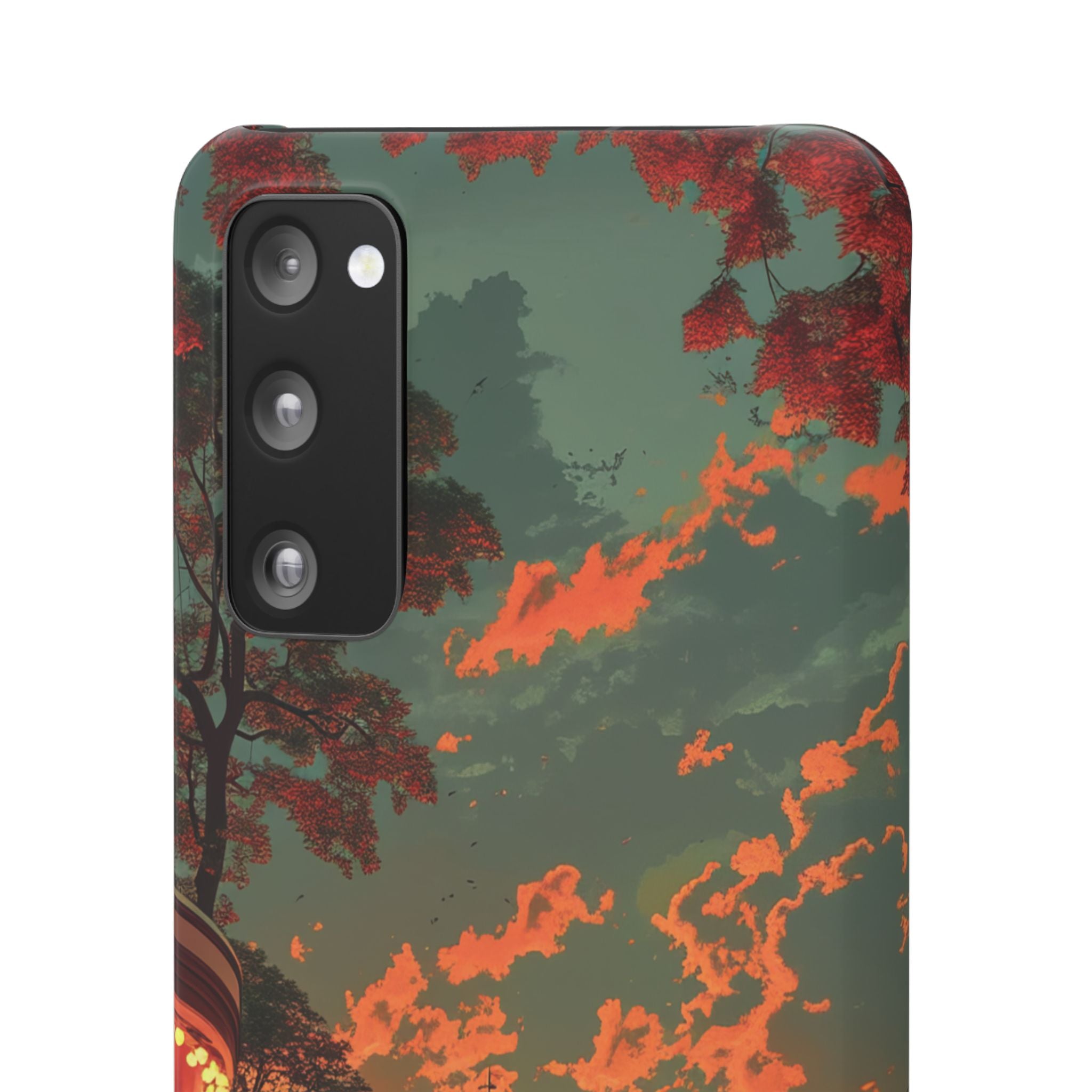 Mid-Century Nostalgia Streetscape Samsung S20 - Slim Phone Case