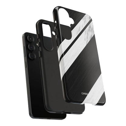 Distressed Stripe Motion Samsung S25 Plus Case - Tough