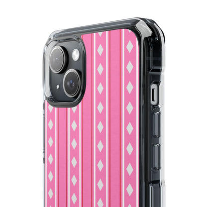 Pink Diamonds Symmetry iPhone Case - Impact