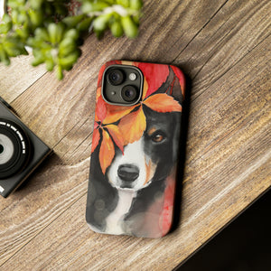 Watercolor Dog - Protective Phone Case