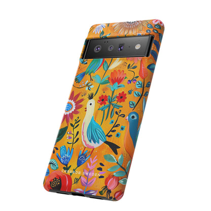 Whimsical Vintage Nature Harmony Google Pixel 6 - Tough Phone Case