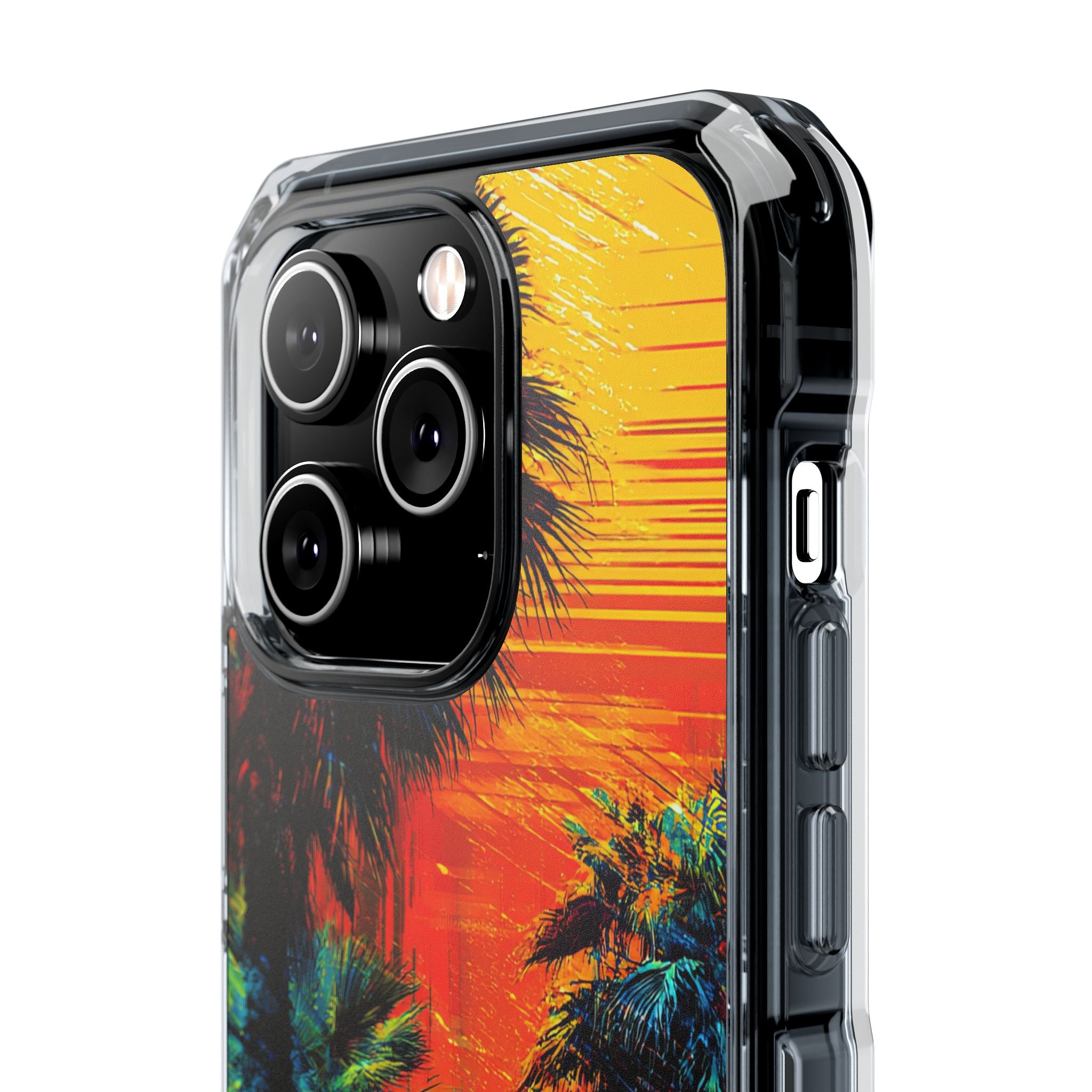 Summer Sunset Palms iPhone Case - Impact