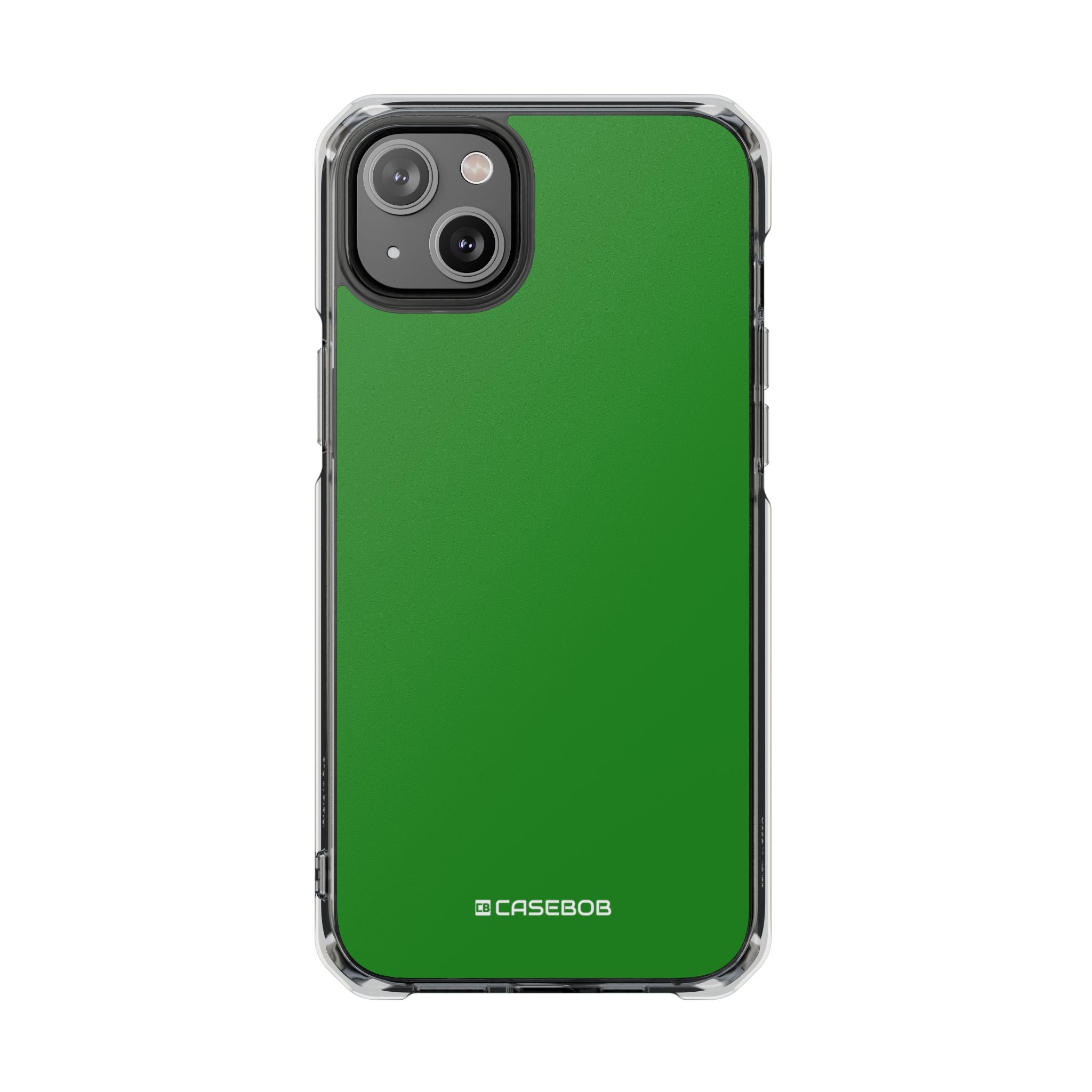 Forest Green - Clear Impact Case for iPhone