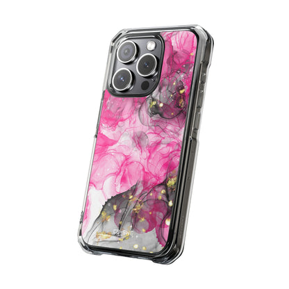 Vibrant Pink Swirls iPhone Case - Impact