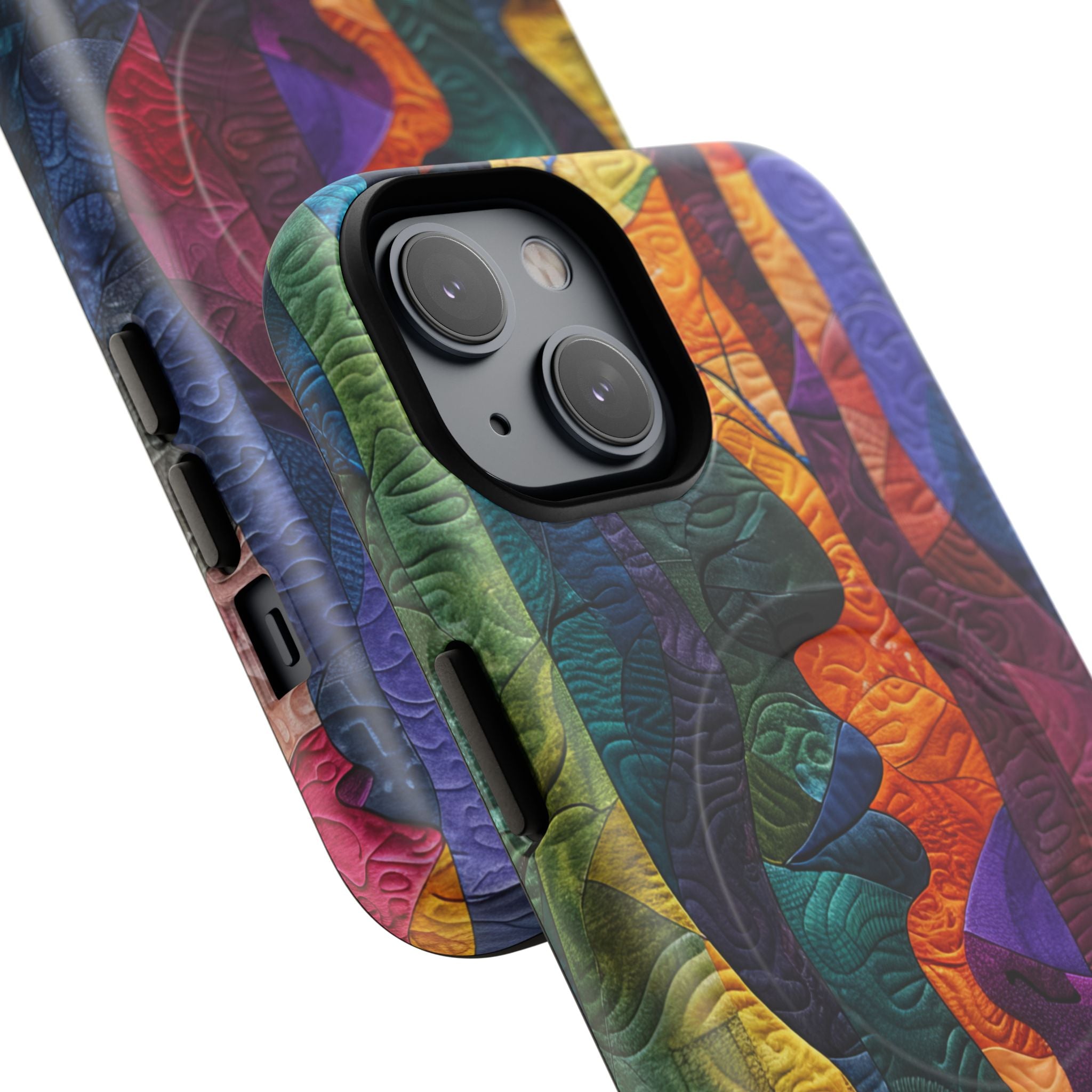 Harmonized Faces and Nature Fusion iPhone 14 | Tough+ Phone Case