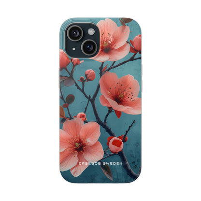 Floral Harmony Burst iPhone 15 - Flexi Phone Case