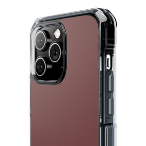 Tuscan Red | Phone Case for iPhone (Clear Impact Case - Magnetic)