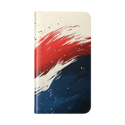 Crimson Sweep - Samsung S23 Case - Wallet