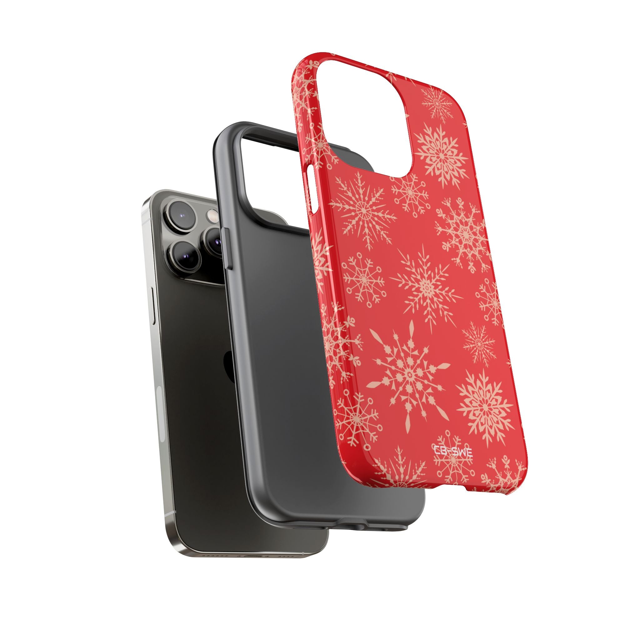 Snowflakes Dance Bright - iPhone Case
