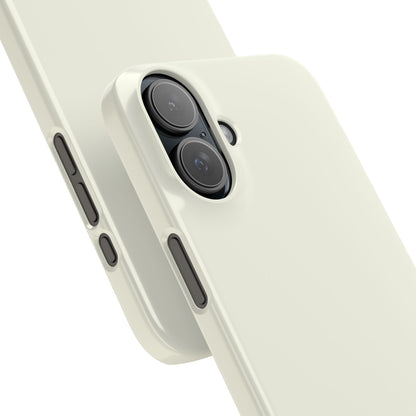 Ivory White - Slim iPhone 16 Phone Case