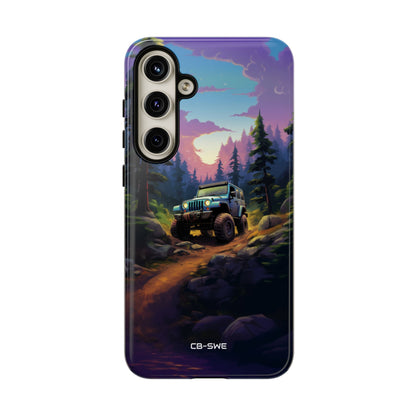Sunset Forest Drive - Samsung Case